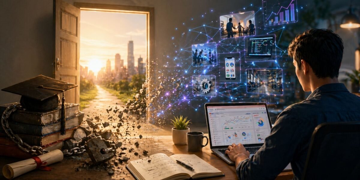 AI không hỏi bạn học gì – thị trường chỉ hỏi bạn làm được gì