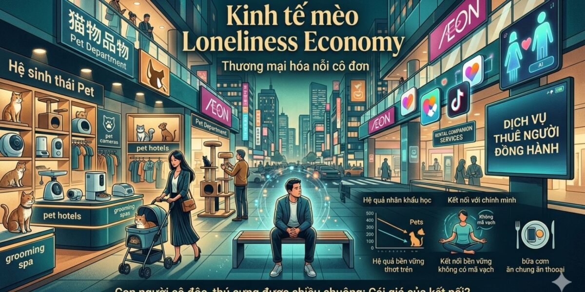 Khi Nỗi Cô Đơn Trở Thành Một “Mã Hàng” Trong Giỏ Tiêu Dùng