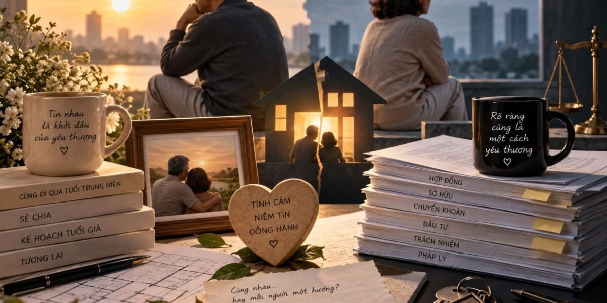 Tình cảm và tiền bạc ở tuổi trưởng thành: Tin nhau là cần, nhưng rõ ràng cũng là một cách yêu thương